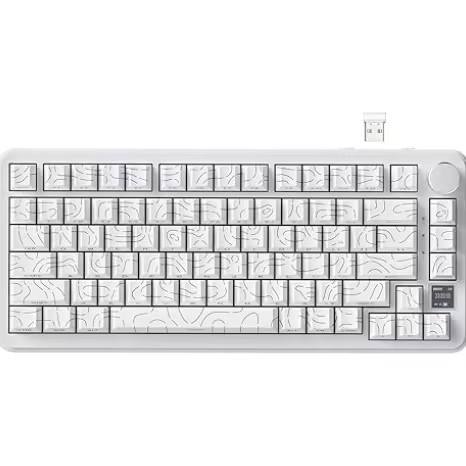 Contour blanc
