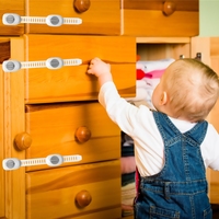 Probebi LH08 loquet bébé sécurité tiroir serrure bébé épreuvage armoire réglable