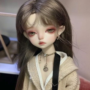 Custom Plush <b>Doll</b> Long Hair Girl Changeable Outfit Realistic Toy For Children Role <b>Play</b> 4-6 Years Old - Product Image 2