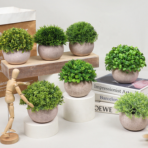 Cây Nhân Tạo Trang Trí Bán Buôn Cây Nhân Tạo Với Chậu Cây Nhân Tạo Mini - Product Image 3