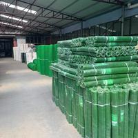 En stock PEHD PP PE coloré durable en plastique grillage net en plastique plat filet pour poulet volaille poulet ferme clôture