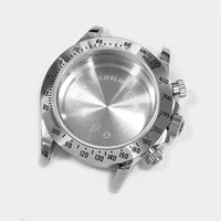 Boîtier DTN de 40 mm adapté à la montre automatique pour homme 7750, en acier massif et saphir, code de référence : 116508
