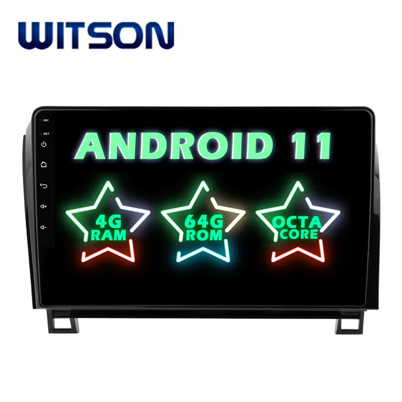 WITSON Android11カービデオマルチメディアプレーヤーforTOYOTA TUNDRA XK50 2007-2013 SEQUOIA XK60 2008-2017 4G 64G CarPlay Auto