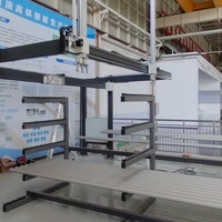 Concevez et fabriquez le système robotique intelligent de machine de palletisation de bras, machine robotique industrielle de palletisation de bras