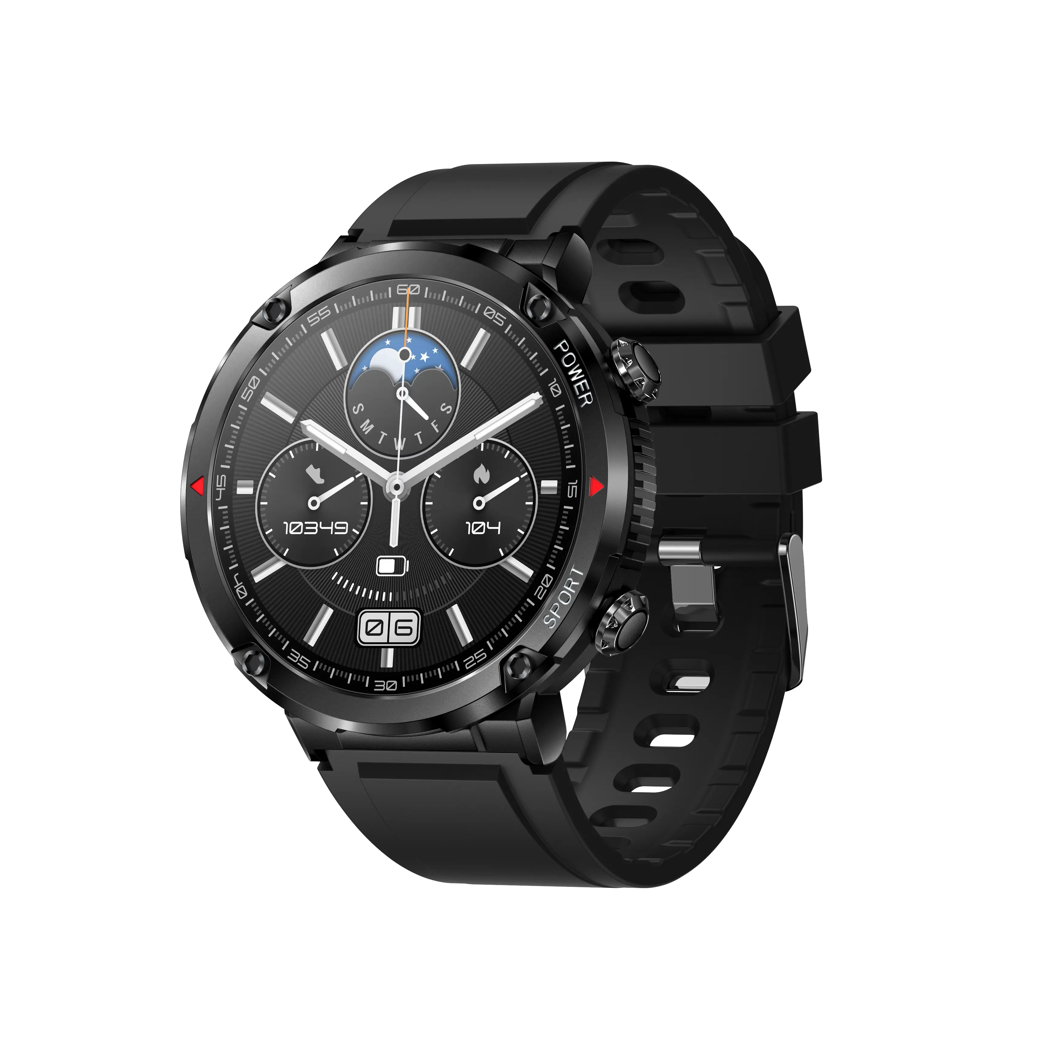T30 Nieuwkomers Bt Smartwatch 1.6 "Groot Scherm 600Mah Batterij Sport Smart Watch Mobiel Telefoongesprek Polshorloge