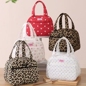 Bolsa Térmica Porta Alimentos con Asa, Elegante Bolsa Acolchada para Llevar Comida, para Mujeres, Estudiantes y Viajeros - Product Image 4
