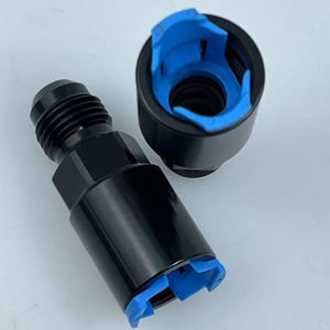 Kit de conversion de ligne de retour de <span class=keywords><strong>carburant</strong></span> AN6 pour pièces automobiles, adaptateur de filtre à huile, <span class=keywords><strong>connecteur</strong></span> <span class=keywords><strong>rapide</strong></span> pour rail de <span class=keywords><strong>carburant</strong></span>, avec douilles 5/16 et 3/8 - Product Image 4