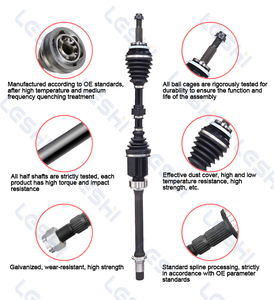 Pieza de repuesto automática, eje de transmisión exterior, Junta <span class=keywords><strong>Cv</strong></span> para <span class=keywords><strong>Subaru</strong></span> <span class=keywords><strong>Outback</strong></span> Hyundai Mazda Benz BMW Audi Toyota Honda Nissan Kia - Product Image 4