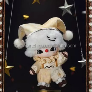 2025 nouveau authentique POP <span class=keywords><strong>La</strong></span> Bubus Halloween pourquoi si sérieux en peluche série boîte aveugle porte-clés pendentif jouet poupée Figurine boîte aveugle - Product Image 3