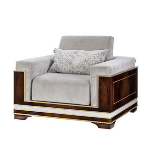 उच्च गुणवत्ता वाले रेक्लाइनिंग फ्रेंच प्राचीन क्लासिक असबाब कपड़े लिविंग रूम सोफे 3 + 2 + 1 सीट ठोस लकड़ी लक्जरी शाही फर्नीचर - Product Image 4