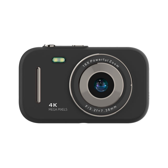 1080P FHD Compact Digital Camera for Kids and Beginners 44MP 16X Digital Zoom Simple Portable Vlogging Camera for Students