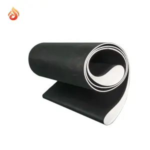 Laufband Schwarz Diamant Laufband Laufband China Hersteller Getriebe band Maschine PVC Haltbarkeit Schneiden