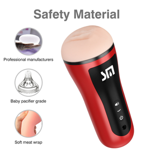 USB人工女の子プッシー膣セックスおもちゃ音声付き大人のおもちゃ男性用プッシーオナニーカップ - Product Image 2