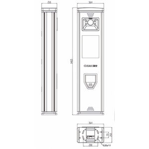 Caméra <span class=keywords><strong>de</strong></span> stationnement, barrière <span class=keywords><strong>de</strong></span> passage routier, logiciel LPR, système <span class=keywords><strong>de</strong></span> sécurité <span class=keywords><strong>de</strong></span> reconnaissance <span class=keywords><strong>de</strong></span> plaque d'immatriculation LED - Product Image 2