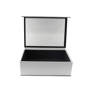 Personalized white cardboard paper custom luxury paper gift cardboard magnetic packaging box for packing