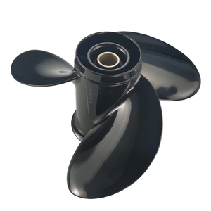 ใบพัดเรืออลูมิเนียมสีดำ10.25*10ใหม่สำหรับเครื่องยนต์ปรอท9.9-25HP - Product Image 5