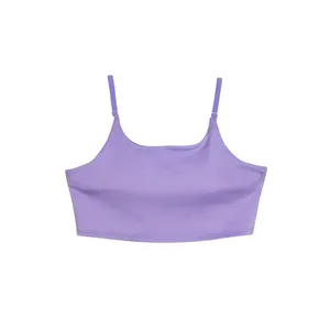 Soutien-gorge de sport pour femme en tissu recyclé, merchandising durable - Product Image 3