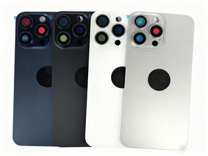 <span class=keywords><strong>Cover</strong></span> Posteriore per Telefono Cellulare, Telaio Completo di Ricambio in Vetro per 15promax, Parti Piccole in Vetro - Product Image 2