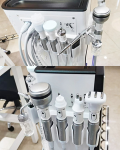 Au-W08 8 in 1 Alice Super Bubble Max OXYGLOW Jet Peel Hydrodermabrasion Super CO2 Bubble Machine - Product Image 4