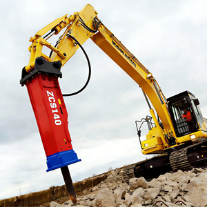 Martillo Hidráulico Grande con Cincel de 140 mm, Rompedor Hidráulico de Alta Calidad y Nuevo Estilo para Canteras, Demolición de Edificios y Excavación de Túneles - Product Image 2
