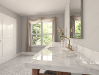 Dalles en pierre de quartz siliceuse YDSTONE 0, veinées blanches Calacatta, pour plan de travail de cuisine, îlot et plan de travail