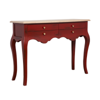 OEM Traditioneller klassischer antiker hölzerner Konsolen tisch zum Essen Home Decor Art Accent Flur Schreibtisch mit Schubladen konsole