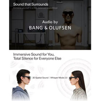 Lunettes intelligentes AR RayNeo Air 4 Pro HDR10 4 haut-parleurs 1200 nits Écran micro-OLED double couche Vidéo 1080P Contrôle par application Audio Bang