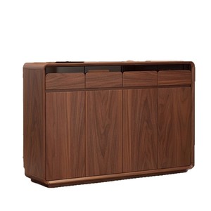 Mueble Zapatero de Madera Maciza, Mueble de Almacenamiento para Entrada, Gran Capacidad, Moderno, Minimalista, Multifuncional - Product Image 5