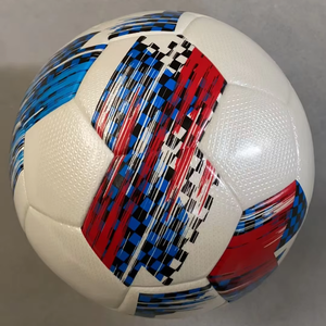 Ballon de football en cuir PU de haute qualité 2026, cousu à la machine, avec logo personnalisable, taille 5, pour le jeu et les cadeaux - Product Image 5