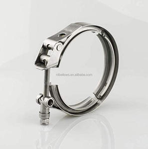 Collier de serrage universel en acier inoxydable 304 de 3 pouces pour tuyau d'échappement, type <span class=keywords><strong>V</strong></span>-<span class=keywords><strong>Band</strong></span>, pour polissage haute performance - Product Image 3