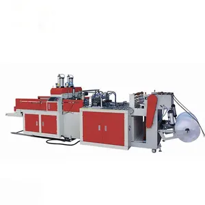 HDPE LDPE Biodegradable Garbage T-Shirt Carry Poly Nylon Polythene Shopping Plastic Bag Making Machine