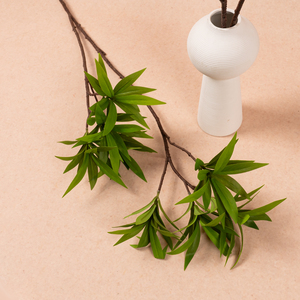 Fleurs artificielles en bambou de style nordique, plantes en soie fabriquées en Chine, décoration de salon, balcon, fleurs artificielles sur pied - Product Image 6