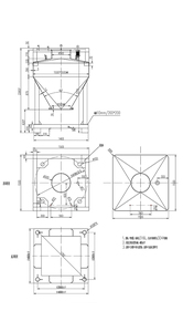 Tanque <span class=keywords><strong>de</strong></span> Almacenamiento <span class=keywords><strong>de</strong></span> Acero Inoxidable <span class=keywords><strong>de</strong></span> Boca Estrecha SS316 para la Industria <span class=keywords><strong>de</strong></span> Tratamiento <span class=keywords><strong>de</strong></span> Aguas - Product Image 2