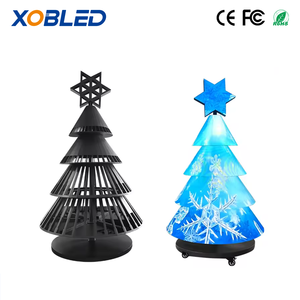 XOBLED <b>LED</b> Christmas <b>Tree</b> Display <b>Light</b> Blue Color Indoor Use Full Color P2.5mm High Resolution - Product Image 1