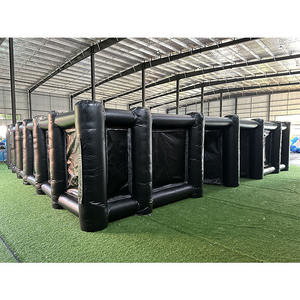 Jeux gonflables de structure de labyrinthe de laser de PVC de qualité marchande jeux gonflables de parc d'attractions <span class=keywords><strong>location</strong></span> extérieure de partie avec le ventilateur - Product Image 4