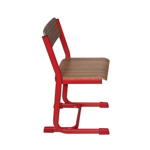 เก้าอี้เรียนวินเทจ เก้าอี้นักเรียนเดี่ยว เฟอร์นิเจอร์ห้องเรียน ทนทาน ทำจากไม้อัดและโลหะ ดีไซน์ทันสมัย - Product Image 2