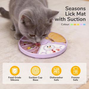 Comedero Lento Plegable de Silicona de Grado Alimenticio, Tazón de Viaje Antideslizante con Diseño de Rompecabezas en Espiral para Perros y Gatos, Fácil de Limpiar - Product Image 2