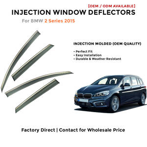 Déflecteurs de fenêtre latérale pare-pluie pour Toyota LC200 2008-2019 accessoires auto - Product Image 2