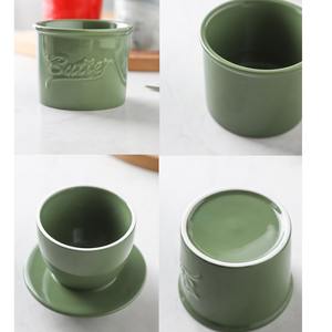 Msh Luxe 150Ml Marmeren Boterdoos Franse Keramische Boterhouder Voor Gastronomische Keukens - Product Image 4