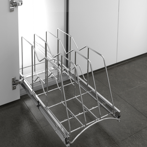 Organizzatore da Cucina STORKING con Cestello in Filo Metallico Cromato - Product Image 2