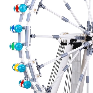 Wange 6215 City Architecture, Bloques de Construcción del London Eye y Montaña Rusa, Juguetes de Ladrillos para Niños, Regalo para Niños - Product Image 5