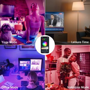Foco Inteligente RGBW que Cambia de Color Sincronizado con Música, Controlado por WiFi y Compatible con <span class=keywords><strong>Alexa</strong></span> y Google Assistant, Iluminación de Riel LED GU10 con Alimentación CA - Product Image 4