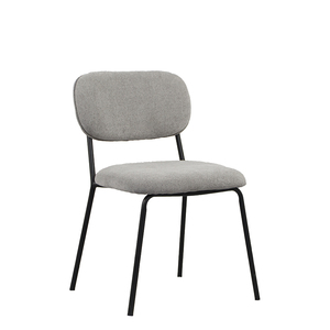 Sedie da Pranzo Moderne per il Tempo Libero, Stile Mid-Century con Gambe in Metallo, Design Morbido per Soggiorno, Facile Montaggio - Product Image 2