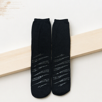 Chaussettes d'hôpital jetables d'automne, antidérapantes, respirantes, écologiques, à double face, à motif de points, pour prévention des chutes chez les personnes obèses