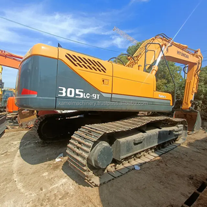 Used Hyundai 305LC-9S Excavator Medium Digger with Cummins Engine Practical Construction Machine Widely Used Back <b>Hoe</b> for Sale - Product Image 6