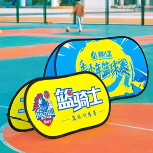 Factory Outdoor Promotion Advertising Custom logo a Frame <strong>Banner</strong> Stand Bean Triangle <strong>Round</strong> Shape Pop up <strong>Banner</strong> - Product Image 2
