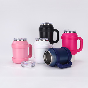 Tasse d'isolation sous vide personnalisée en acier inoxydable pour l'extérieur portable grande capacité tonnes tonnes baril avec <span class=keywords><strong>petit</strong></span> verre à <span class=keywords><strong>vin</strong></span> - Product Image 1
