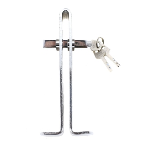 Freno de bloqueo de <span class=keywords><strong>Pedal</strong></span> de coche YH1810 y embrague, 8 agujeros, bloqueo de <span class=keywords><strong>Pedal</strong></span> de freno delantero de acero, bloqueo de seguridad de embrague, piezas de automóvil - Product Image 4