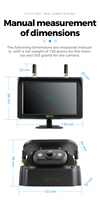 Kit Caméra de Recul Sans Fil Numérique 5 Pouces avec Moniteur DVR Quad AHD, Étanche, Magnétique, Recharge Solaire, Batterie 9600mAh pour VR et Camion