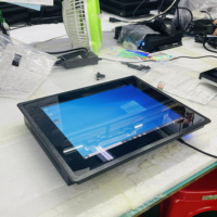 Mini PC à contrôle automatique de 12,1 pouces, 4 Go, tout-en-un industriel, étanche, anti-poussière, écran tactile capacitif LCD, montage en panneau intégré